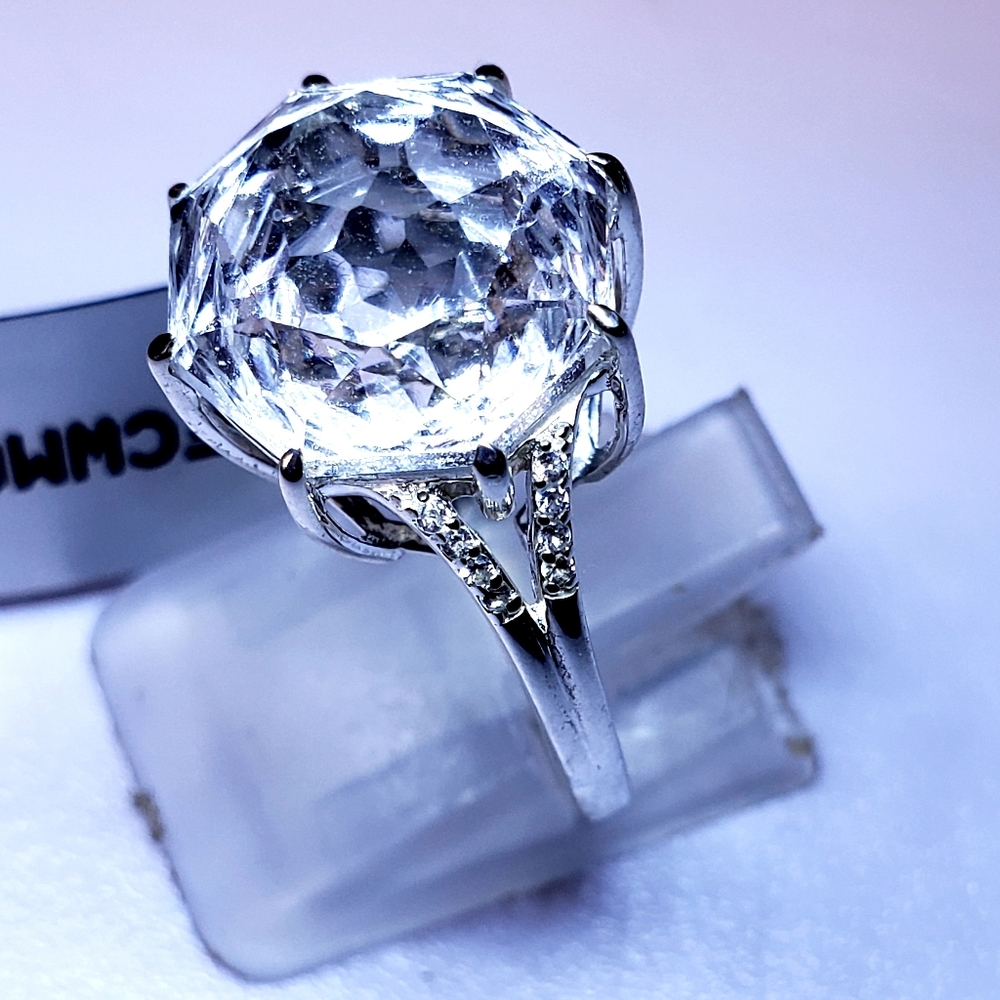 NWT Limited Edition Efflorescence Optic Quartz Ring Size 6 - Picture 4 of 10